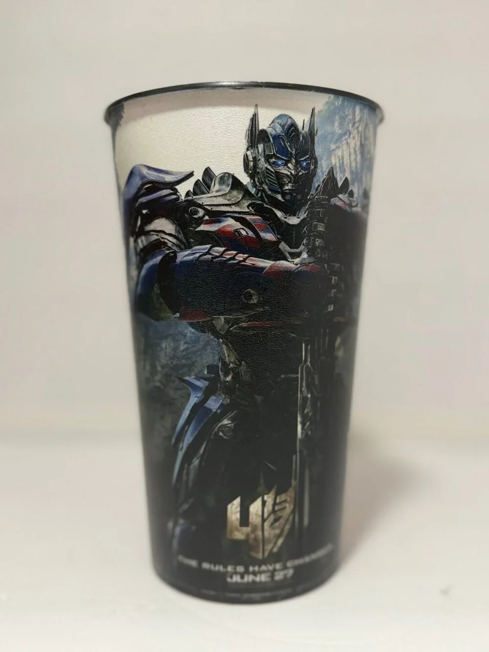 Transformers 4 Age of Extinction Movie Promo Cup